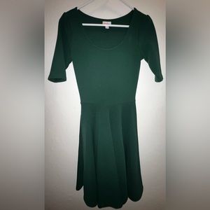Green Lula Roe Nicole Dress